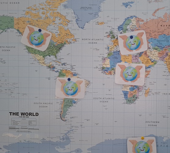 Weltretter beschützen unseren Planeten Erde
